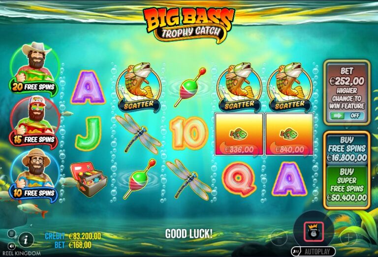 Screenshot 2 van Big Bass Trophy Catch